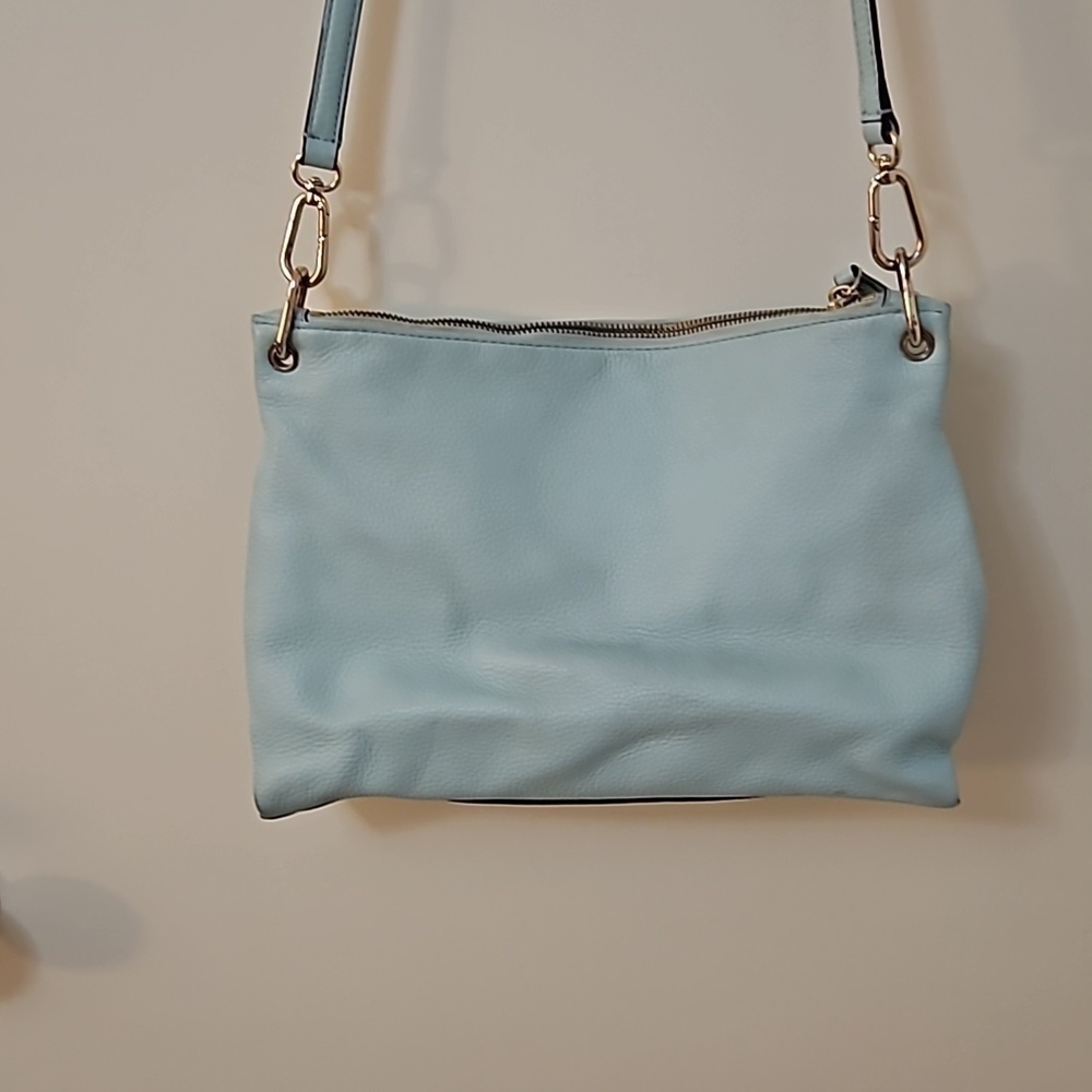 KATE SPADE Mint Carmina Elliot Place Satchel Leather Bag - Picture 9 of 15